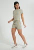 Redtag-Olive-Rib-Shorts-Coord-Colour:Dark-Green,-Filter:Women's-Clothing,-New-In,-New-In-Women,-Non-Sale,-S22B,-Section:Women,-Women-Shorts-Women's-