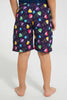 Redtag-Navy-Jellyfish-Swimshort-Swim-Shorts-Boys-2 to 8 Years