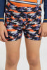 Redtag-Orange-Print-Swimtrunk-Swim-Shorts-Boys-2 to 8 Years