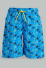 Redtag-Blue-Seamonster-Swimshort-Swim-Shorts-Boys-2 to 8 Years