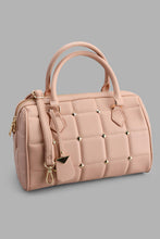 Load image into Gallery viewer, Redtag-Pink-Quilted-Day-Bag-Day-Bags-Women-
