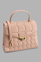 Load image into Gallery viewer, Redtag-Pink-Quilted-Day-Bag-Day-Bags-Women-
