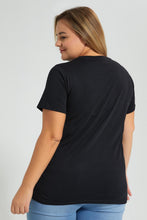 Load image into Gallery viewer, Redtag-Black-Looney-Tunes-Character-T-Shirt-Colour:Black,-Filter:Plus-Size,-LDP-T-Shirts,-New-In,-New-In-LDP,-Non-Sale,-S22B,-Section:Women,-TBL-Women&#39;s-
