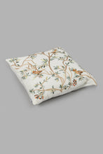 تنزيل الصورة على معرض الصور، Redtag-Ivory/Green-Leaf-Embroidery-Cushion-0,-Colour:Ivory,-Filter:Home-Bedroom,-HMW-BED-Cushions,-New-In,-New-In-HMW-BED,-Non-Sale,-S22B,-Section:Homewares-Home-Bedroom-
