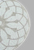 Redtag-Assorted-Round-Beaded-Embroidered-Placemat-Placemats-Home-Dining-