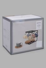 Load image into Gallery viewer, Redtag-Assorted-Tea-Cup-With-Coaster-And-Metal-Stand-(13-Piece)-Espresso-Sets-Home-Dining-
