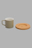 Redtag-Assorted-Tea-Cup-With-Coaster-And-Metal-Stand-(13-Piece)-Espresso-Sets-Home-Dining-