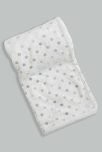 تنزيل الصورة على معرض الصور، Redtag-White-Polka-Dot-Blanket-With-Baby-Pillow-(2-Piece)-Baby-Blankets-Baby-0 to 12 Months
