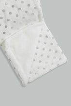 تنزيل الصورة على معرض الصور، Redtag-White-Polka-Dot-Blanket-With-Baby-Pillow-(2-Piece)-Baby-Blankets-Baby-0 to 12 Months
