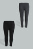 Redtag-Assorted-Pack-Of-2-Legging--Crop-X-Long-Colour:Assorted,-Filter:Plus-Size,-LDP-Leggings,-New-In,-New-In-LDP,-Non-Sale,-S22B,-Section:Women-Women's-