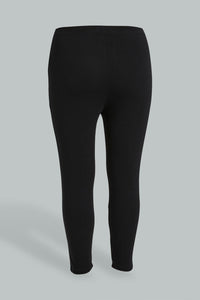 Redtag-Assorted-Pack-Of-2-Legging--Crop-X-Long-Colour:Assorted,-Filter:Plus-Size,-LDP-Leggings,-New-In,-New-In-LDP,-Non-Sale,-S22B,-Section:Women-Women's-