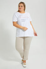 تنزيل الصورة على معرض الصور، Redtag-Beige-Tapered-Leg-Turn-Up-Trouser-Colour:Beige,-Filter:Plus-Size,-LDP-Trousers,-New-In,-New-In-LDP,-Non-Sale,-S22B,-Section:Women-Women&#39;s-
