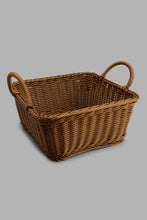 تنزيل الصورة على معرض الصور، Redtag-Brown-Square-Woven-Basket-With-Handles-Category:Kitchen-Baskets,-Colour:Brown,-Filter:Home-Dining,-HMW-DIN-Kis-Kitchen-Accessories,-New-In,-New-In-HMW-DIN,-Non-Sale,-S22C,-Section:Homewares-Home-Dining-
