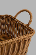 تنزيل الصورة على معرض الصور، Redtag-Brown-Square-Woven-Basket-With-Handles-Category:Kitchen-Baskets,-Colour:Brown,-Filter:Home-Dining,-HMW-DIN-Kis-Kitchen-Accessories,-New-In,-New-In-HMW-DIN,-Non-Sale,-S22C,-Section:Homewares-Home-Dining-
