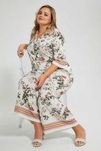 Load image into Gallery viewer, Redtag-Floral-Print-Trouser-Colour:Assorted,-Filter:Plus-Size,-LDP-Trousers,-New-In,-New-In-LDP,-Non-Sale,-S22B,-Section:Women-Women&#39;s-
