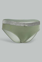 Load image into Gallery viewer, Redtag-Pale-Green-Sage-Plain-Bikini-Brief-Briefs-Bikini-Women&#39;s-
