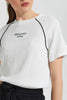 Redtag-White-T-Shirt-With-Waist-Detail-Graphic-T-Shirts-Women's-