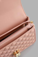 Load image into Gallery viewer, Redtag-Pink-Quilted-Cross-Body-Bag-Cross-Body-Bags-Women-
