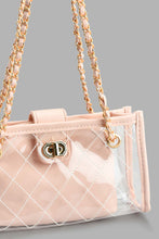 Load image into Gallery viewer, Redtag-Clear-And-Pink-Crossbody-Bag-Cross-Body-Bags-Girls-
