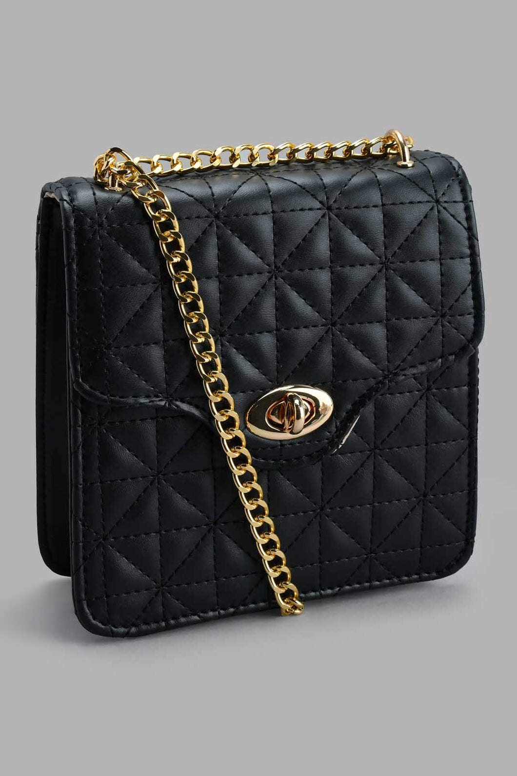 Redtag-Black-Quilted-Cross-Body-Bag-Cross-Body-Bags-Girls-