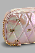 تنزيل الصورة على معرض الصور، Redtag-Pink-Quilted-Cross-Body-Bag-Cross-Body-Bags-Girls-
