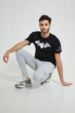 تنزيل الصورة على معرض الصور، Redtag-Black-Batman-Crew-Neck-T-Shirt-Colour:Black,-Filter:Men&#39;s-Clothing,-Men-T-Shirts,-New-In,-New-In-Men,-Non-Sale,-S22B,-Section:Men-Men&#39;s-
