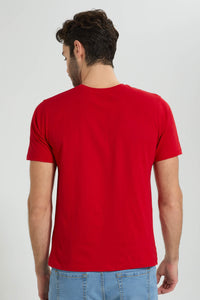 Redtag-Red-Autobots-Crew-Neck-T-Shirt-Colour:Red,-Filter:Men's-Clothing,-Men-T-Shirts,-New-In,-New-In-Men,-Non-Sale,-S22B,-Section:Men-Men's-