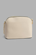 Load image into Gallery viewer, Redtag-Beige-Pearl-Embellished-Cross-Body-Bag-Cross-Body-Bags-Women-
