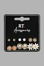 Load image into Gallery viewer, Redtag-Gold-Earrings-Set-(6-Piece)-Colour:Gold,-Filter:Women&#39;s-Accessories,-New-In,-New-In-Women-ACC,-Non-Sale,-S22A,-Women-Jewellery-Women-
