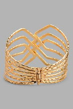 Load image into Gallery viewer, Redtag-Gold-Embellished-Bracelet-Colour:Gold,-Filter:Women&#39;s-Accessories,-New-In,-New-In-Women-ACC,-Non-Sale,-S22A,-Women-Jewellery-Women-

