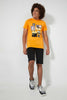 Redtag-Orange-Puff-&-Digital-Print-T-Shirt-All-Over-Prints-Senior-Boys-9 to 14 Years