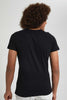 Redtag-Black-Level-Up-T-Shirt-Graphic-T-Shirts-Senior-Boys-9 to 14 Years