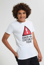 Load image into Gallery viewer, Redtag-White-Error-T-Shirt-All-Over-Prints-Senior-Boys-9 to 14 Years
