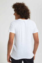 Load image into Gallery viewer, Redtag-White-Error-T-Shirt-All-Over-Prints-Senior-Boys-9 to 14 Years
