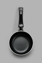 Load image into Gallery viewer, Redtag-Black-Aluminum-Non-Stick-Sauce-Pan-With-Glass-Lid-(12cm)-Pans-Home-Dining-
