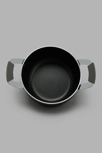 Redtag-Black-Aluminum-Non-Stick-Mini-Sauce-Pot-(14cm)-Pots-Home-Dining-