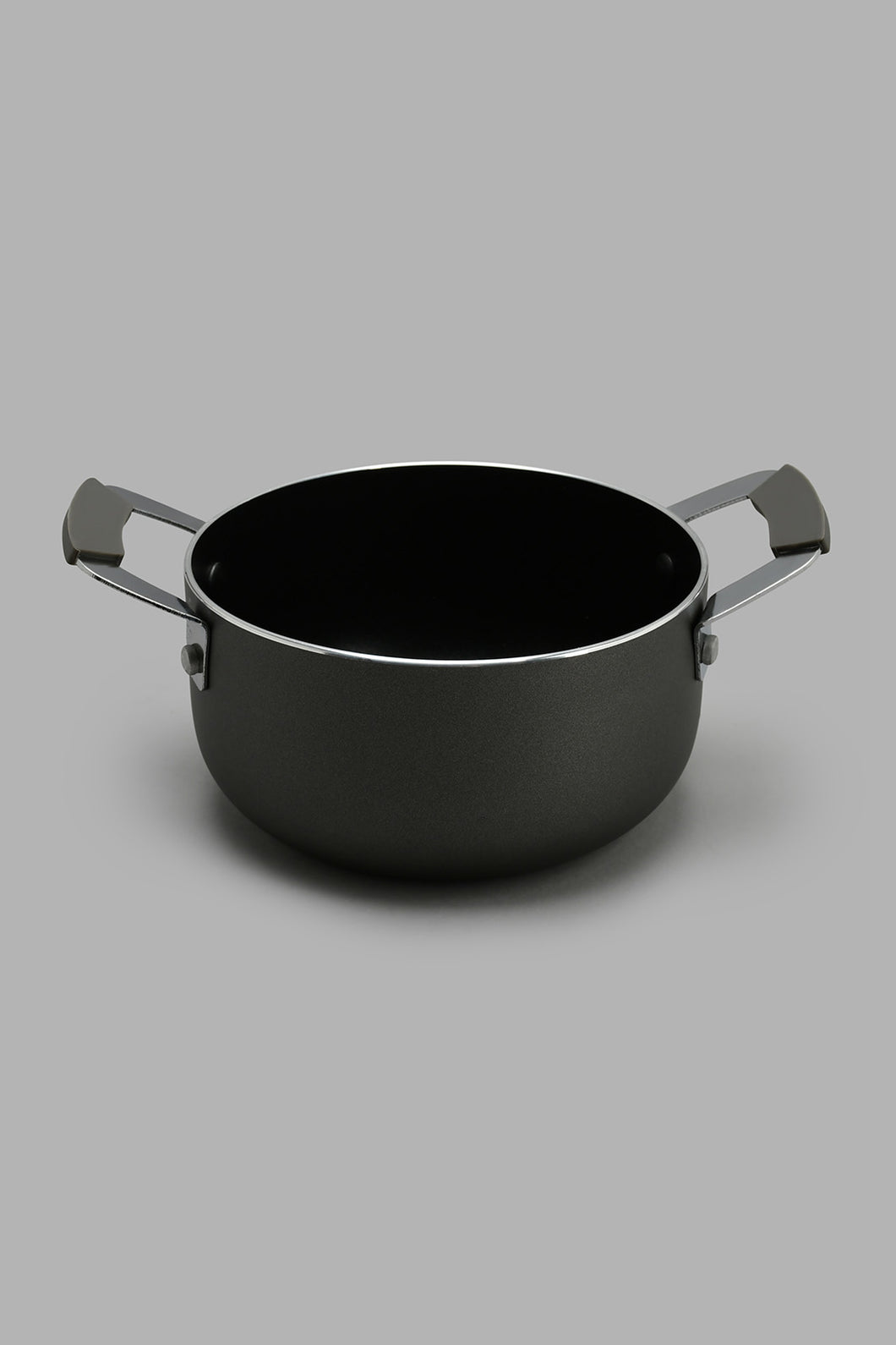 Redtag-Black-Aluminum-Non-Stick-Mini-Sauce-Pot-(14cm)-Pots-Home-Dining-