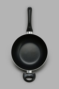 Redtag-Black-Aluminum-Non-Stick-Wok-Pan-(26cm)-Pans-Home-Dining-