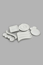 تنزيل الصورة على معرض الصور، Redtag-White-Embossed-Serving-Set-(6-Piece)-Serving-Sets-Home-Dining-
