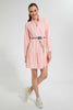 Redtag-Pink-Tiered-Dress-With-Belt-Dresses-Women's-