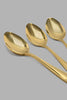 Redtag-Gold-Dinner-Spoon-Set-(4-Piece)-Dinner-Spoon-Home-Dining-