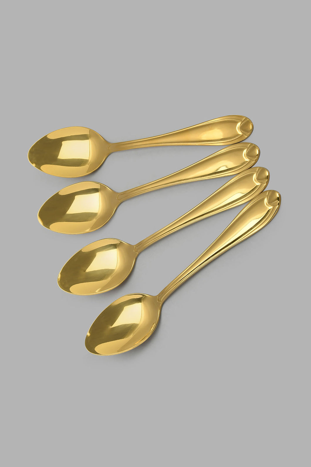 Redtag-Gold-Tea-Spoon-Set-(4-Piece)-Tea-Spoon-Home-Dining-