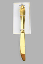 تنزيل الصورة على معرض الصور، Redtag-Gold-Dinner-Knife-Set-(2-Piece)-Dinner-Knives-Home-Dining-
