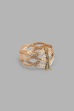 Load image into Gallery viewer, Redtag-Gold-Cuff-Bracelet-For-Women-Colour:Gold,-Filter:Women&#39;s-Accessories,-New-In,-New-In-Women-ACC,-Non-Sale,-S22B,-Women-Jewellery-Women-
