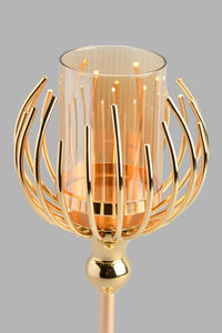 Redtag-Gold-Metal-Candle-Holder-Candle-Holder-Home-Decor-