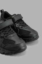 Load image into Gallery viewer, Redtag-Black-Triple-Black-Trekker-Sneakers-Boys-3 to 5 Years
