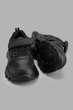 Load image into Gallery viewer, Redtag-Black-Triple-Black-Trekker-Sneakers-Boys-3 to 5 Years
