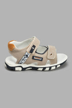 Load image into Gallery viewer, Redtag-Grey-Sporty-Sandal-Sandals-Boys-3 to 5 Years
