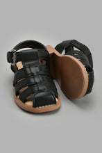 تنزيل الصورة على معرض الصور، Redtag-Black-Fisherman-Sandal-Fisherman-Boys-3 to 5 Years
