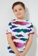 Load image into Gallery viewer, White Painted T-Shirt
